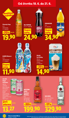Lidl Čtvrtek od 18.6. do 21.6.2026