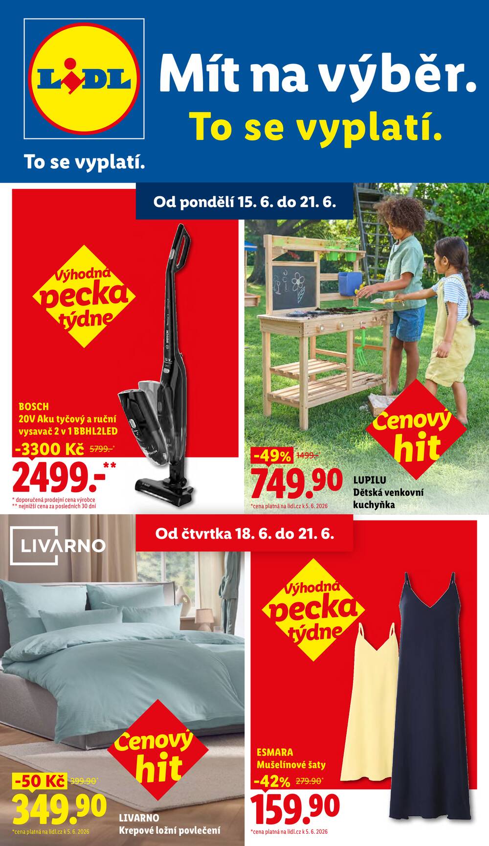 Leták Lidl - Lidl Spotřební zboží 15.6. - 21.6. - strana 1 Leták Lidl - Lidl Spotřební zboží 15.6. - 21.6. - strana 1