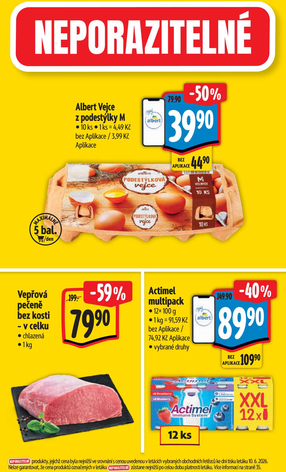 Albert Hypermarket Jihomoravský od 17.6. do 23.6.2026