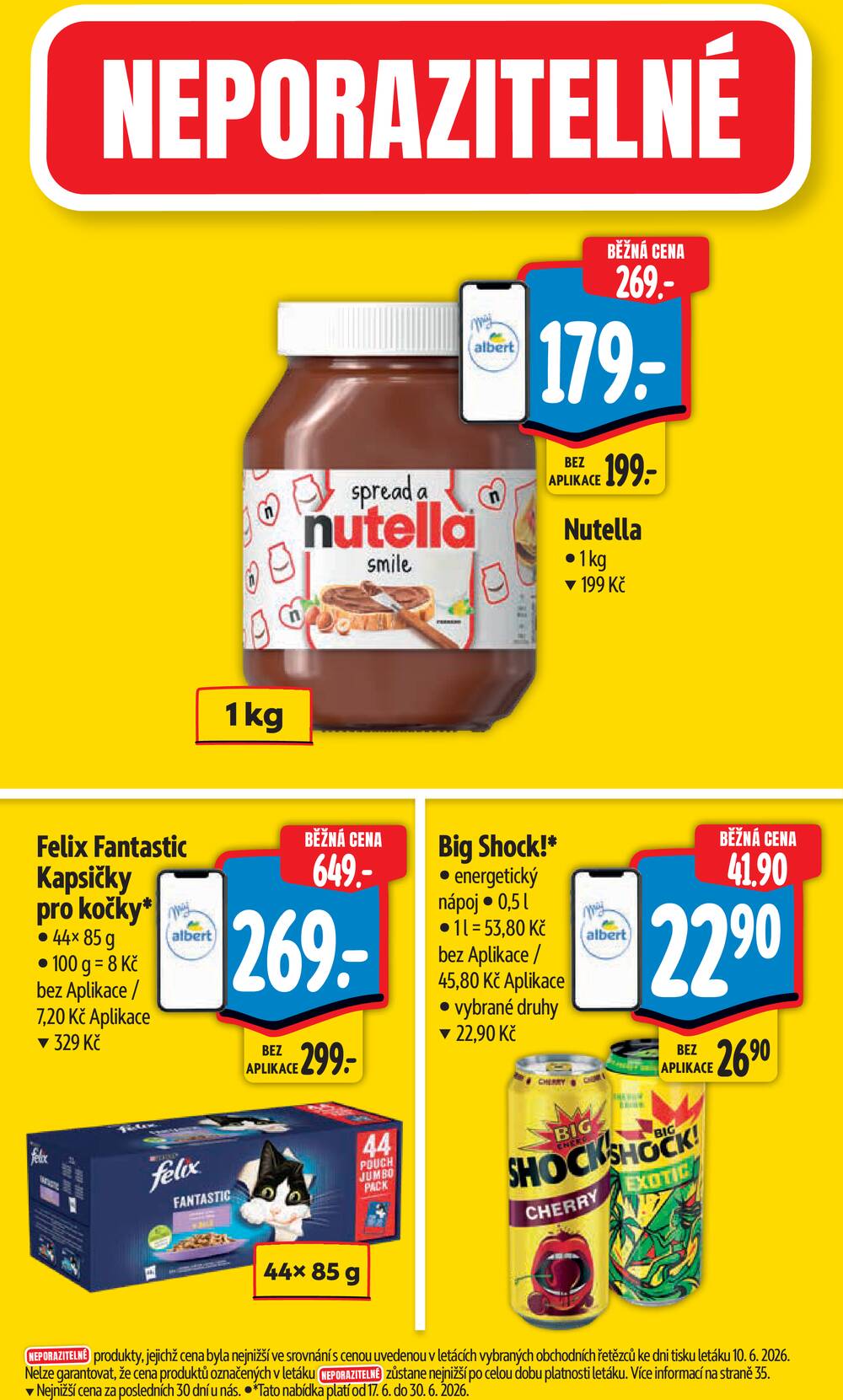 Albert Hypermarket Jihomoravský od 17.6. do 23.6.2026
