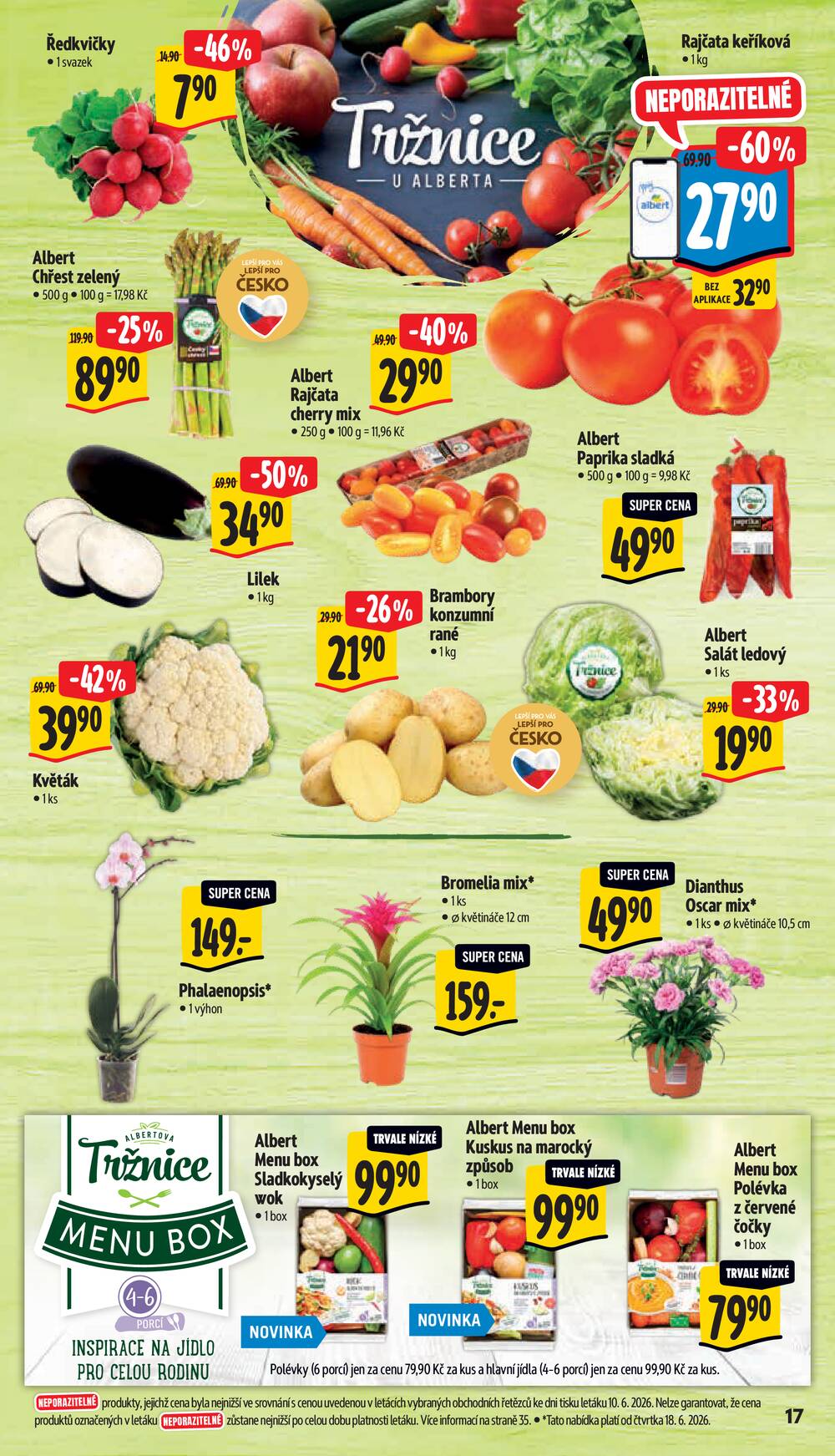 Albert Hypermarket Jihomoravský od 17.6. do 23.6.2026