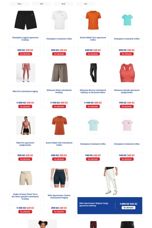 leták Intersport