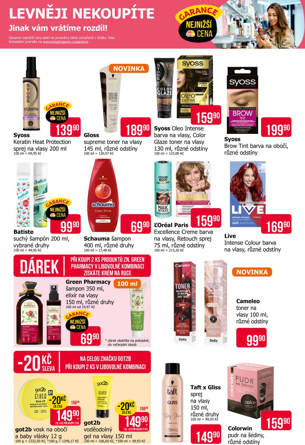 Teta drogerie  od 18.6. do 30.6.2026