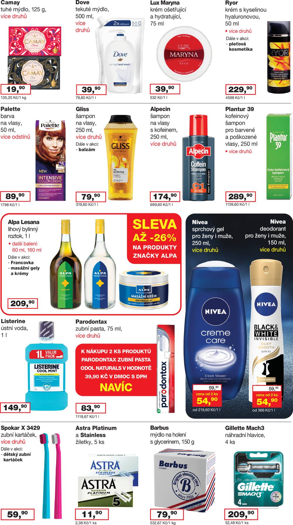 Leták Ráj drogerie - Ráj drogerie od 22.6. do 4.7.2026 - strana 2 Leták Ráj drogerie - Ráj drogerie od 22.6. do 4.7.2026 - strana 2