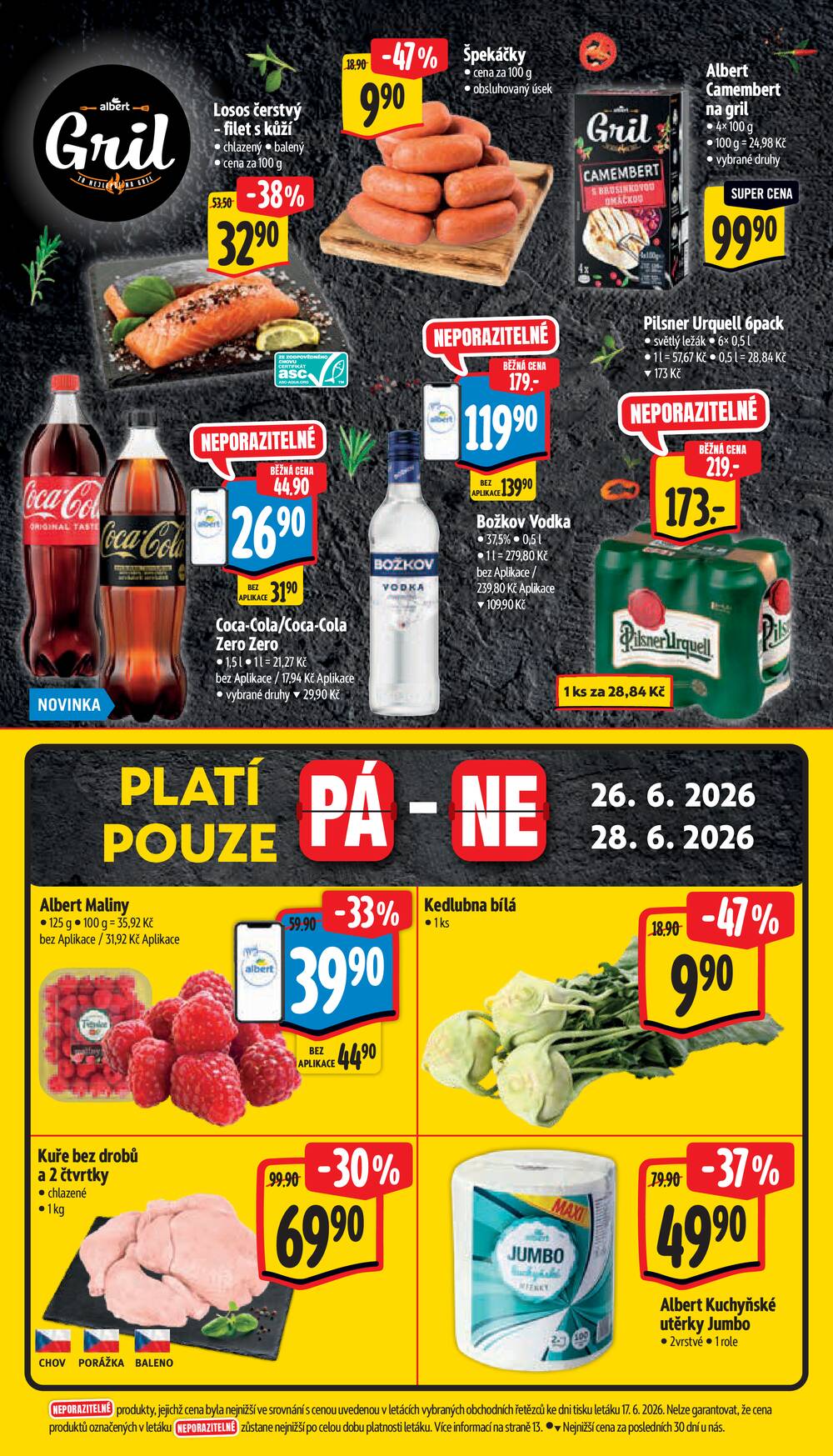 Albert Supermarket Jihomoravský od 24.6. do 30.6.2026
