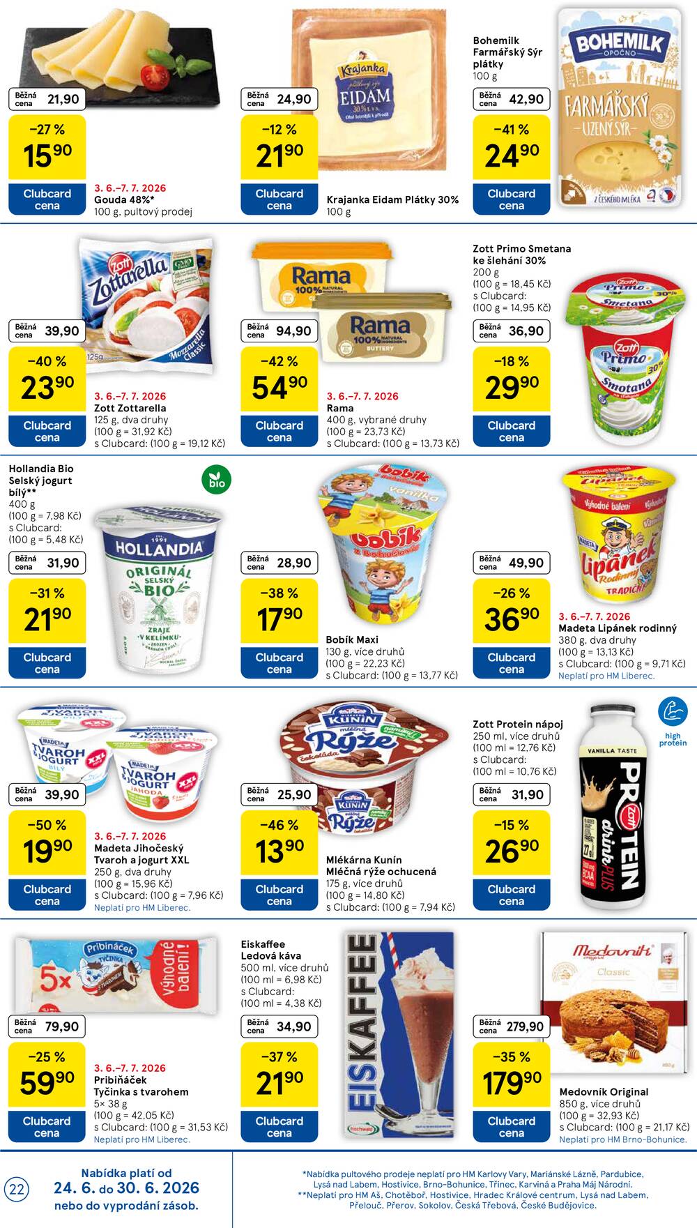 Tesco malé hypermarkety od 24.6. do 30.6.2026