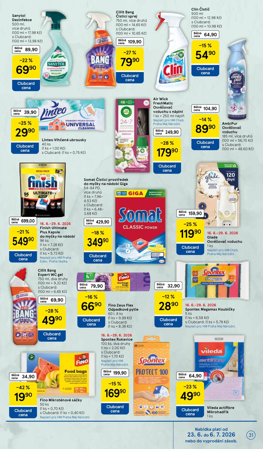 Tesco malé hypermarkety od 24.6. do 30.6.2026