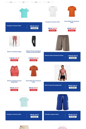 leták Intersport