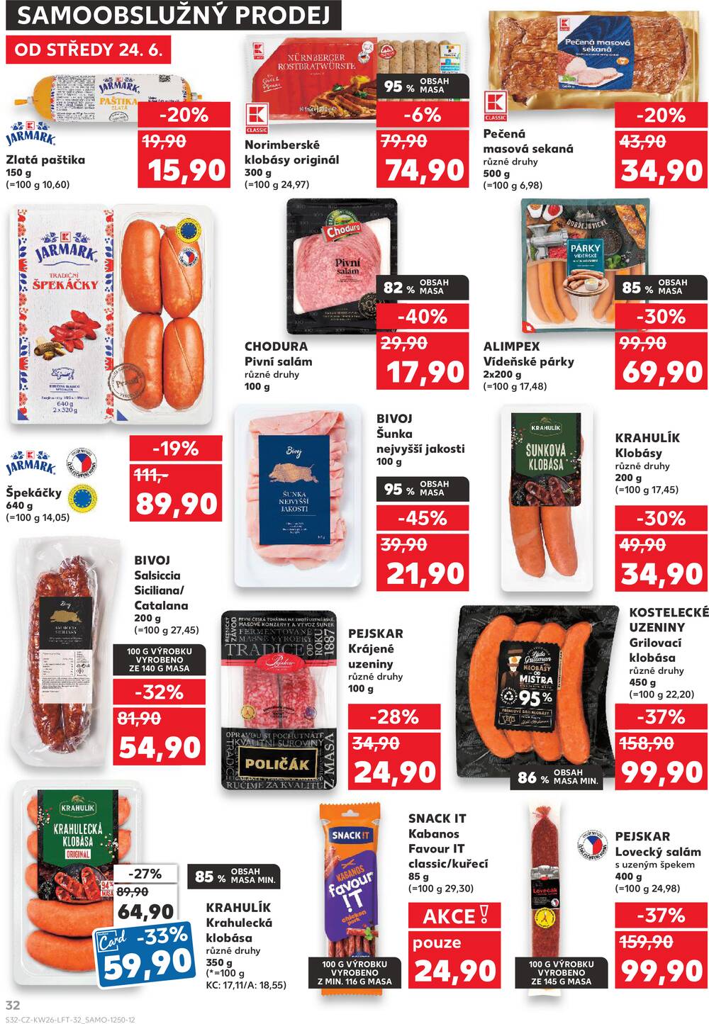 Kaufland 24.6. - 30.6. - Kaufland - Prachatice