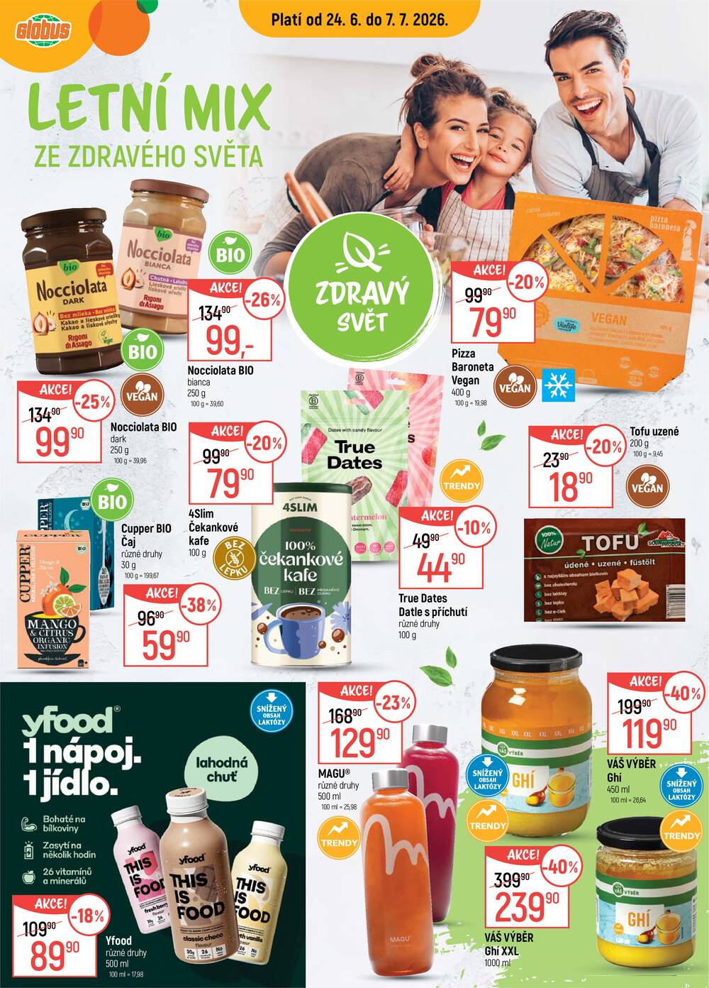 Akční leták Globus 24.6. - 30.6.2026 - Globus Chotíkov u Plzně