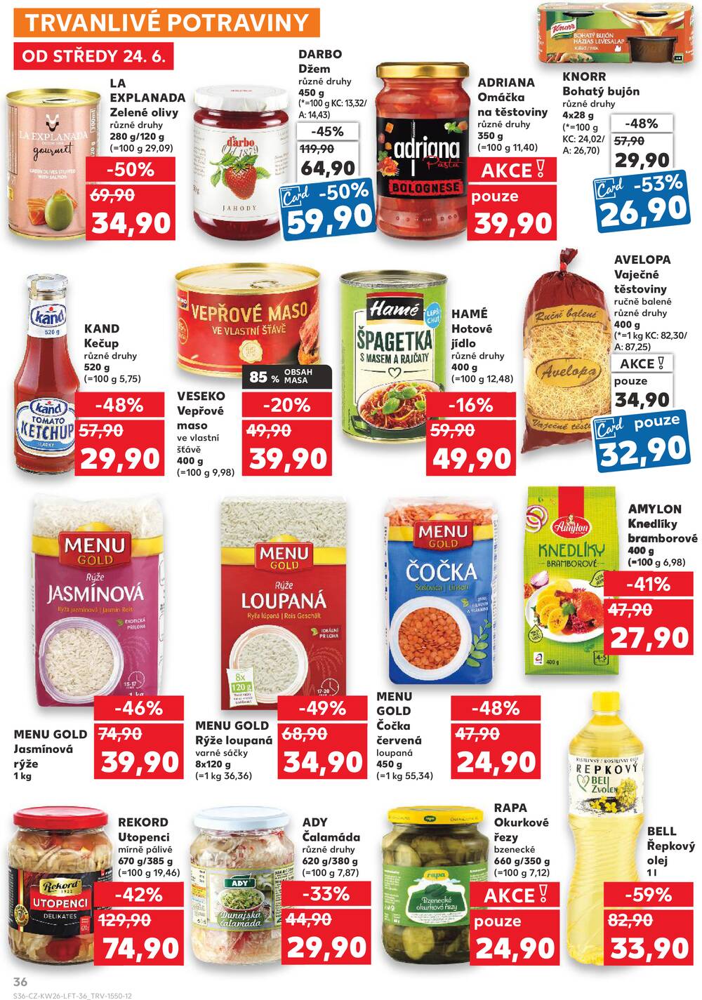 Kaufland 24.6. - 30.6. - Kaufland - Strakonice