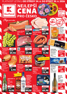 Leták Kaufland 24.6. - 30.6. - Kaufland - Svitavy