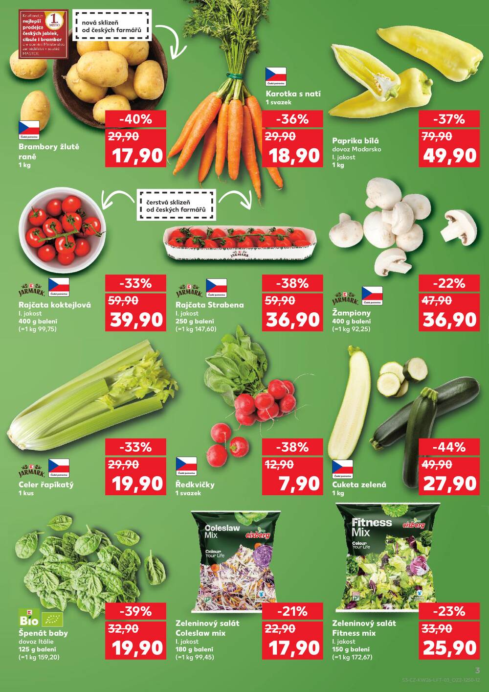 Leták Kaufland - Kaufland 24.6. - 30.6. - Kaufland - Přerov Lýsky - strana 3