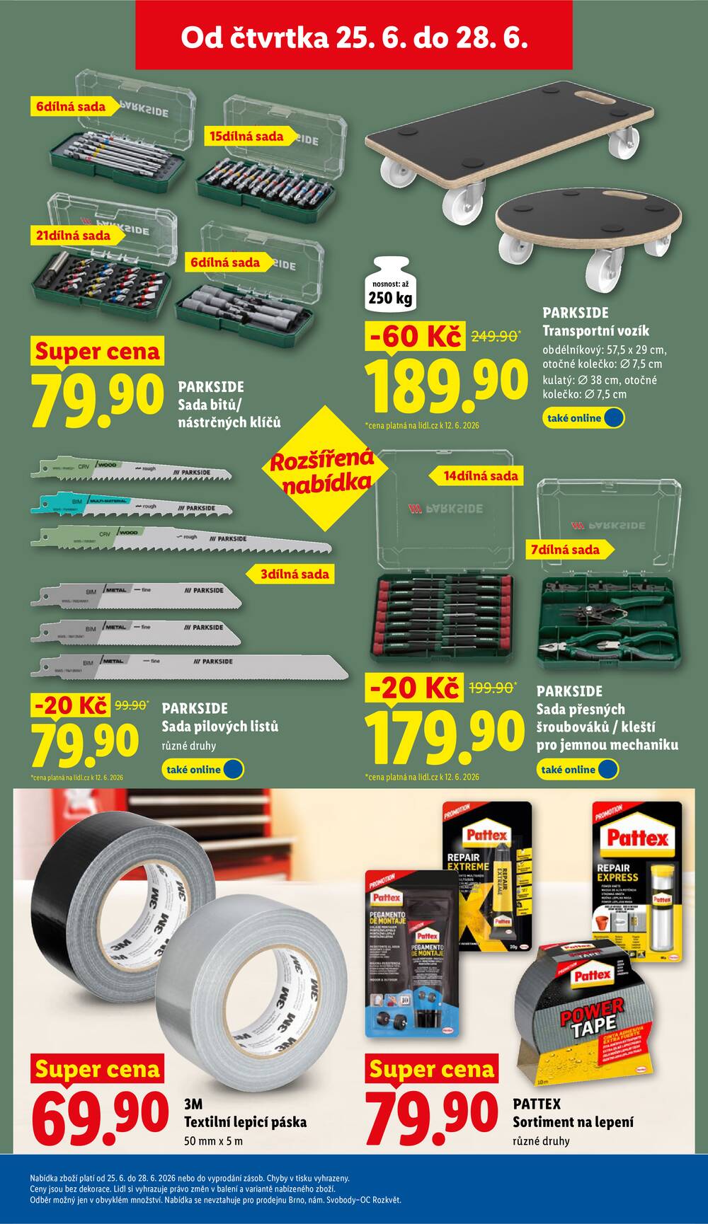 Lidl Čtvrtek od 25.6. do 28.6.2026