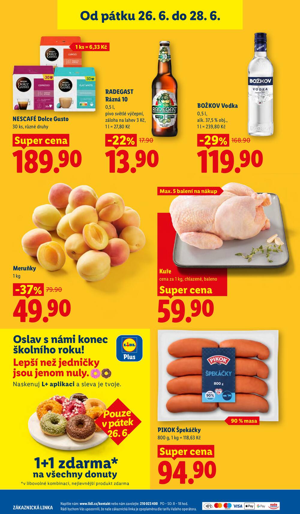 Lidl Čtvrtek od 25.6. do 28.6.2026