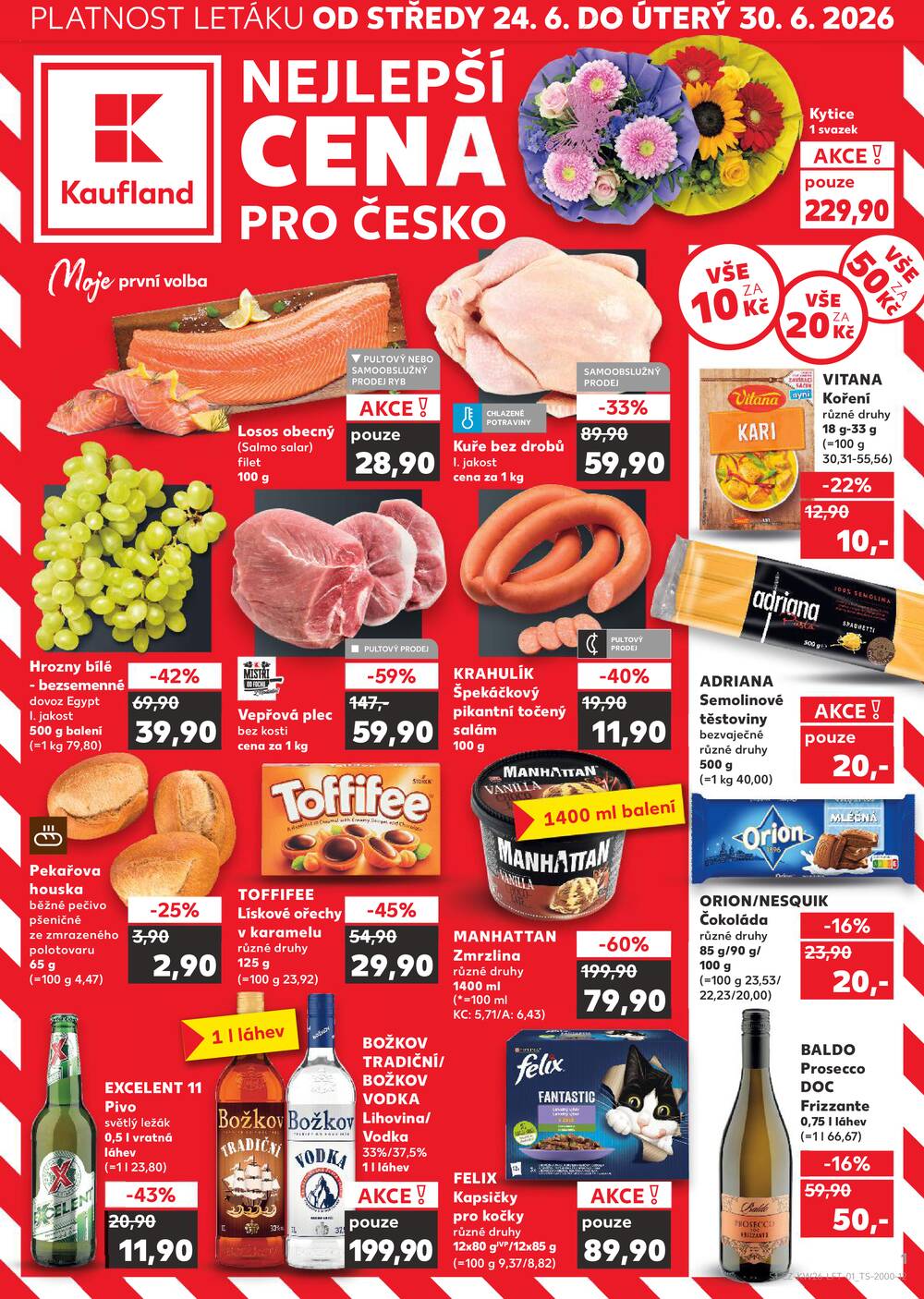 Kaufland 24.6. - 30.6. - Kaufland - Zlín - Vršava
