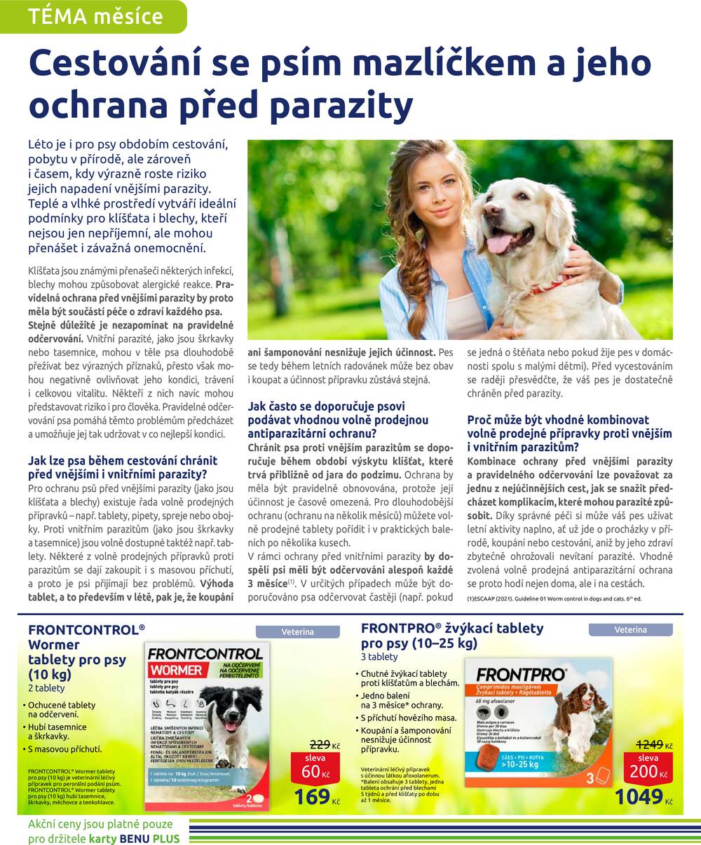 Benu od 1.7. do 31.7.2026