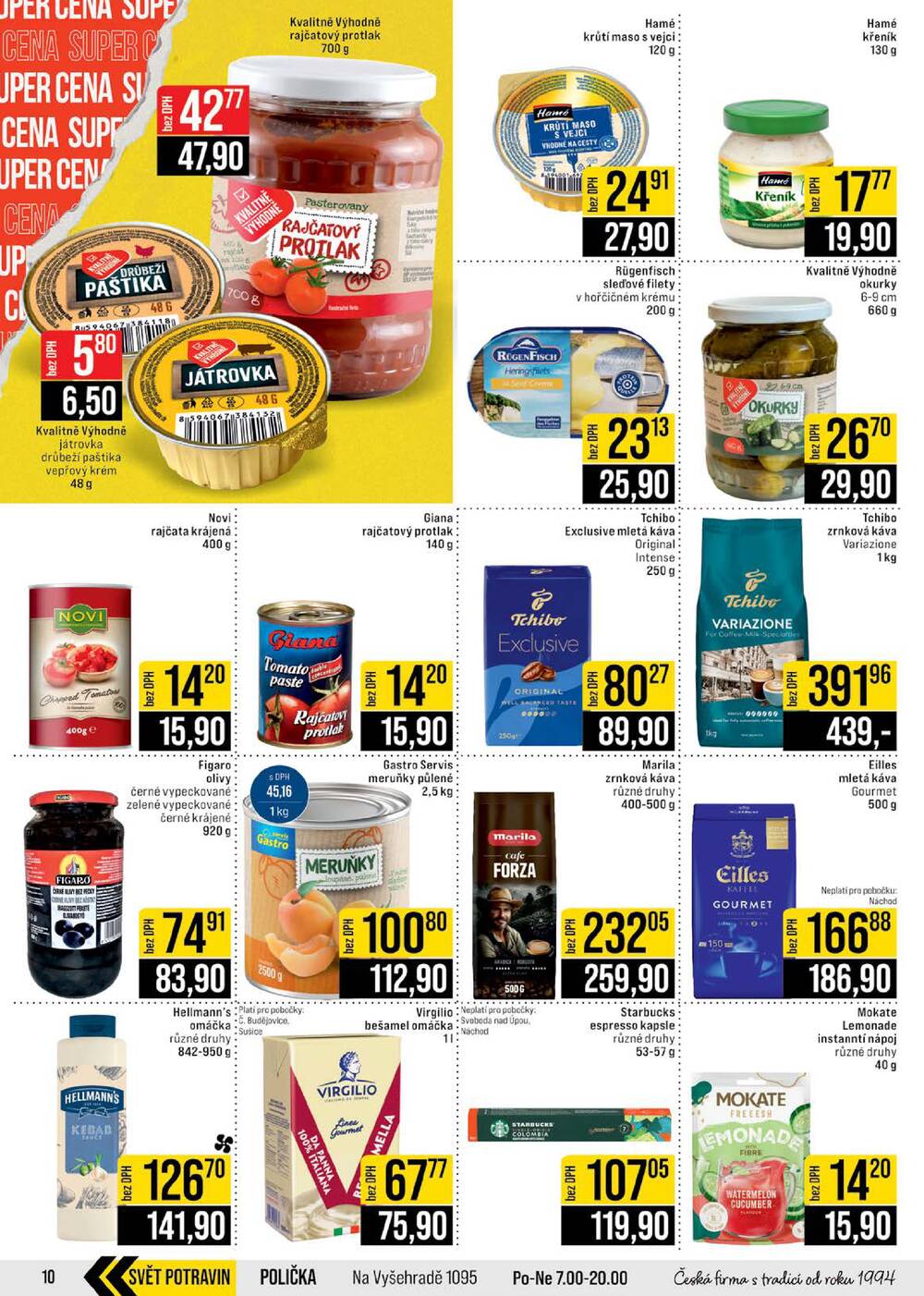 Leták JIP - JIP Cash & Carry České Budějovice, Most, Náchod, Polička, Sušice a Svoboda nad Úpou od 24.6. do 30.6.2026 - strana 10