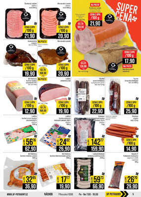 JIP Cash & Carry České Budějovice, Most, Náchod, Polička, Sušice a Svoboda nad Úpou od 24.6. do 30.6.2026