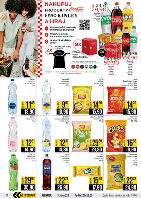 JIP Cash & Carry České Budějovice, Most, Náchod, Polička, Sušice a Svoboda nad Úpou od 24.6. do 30.6.2026
