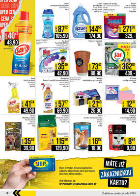 JIP Cash & Carry České Budějovice, Most, Náchod, Polička, Sušice a Svoboda nad Úpou od 24.6. do 30.6.2026