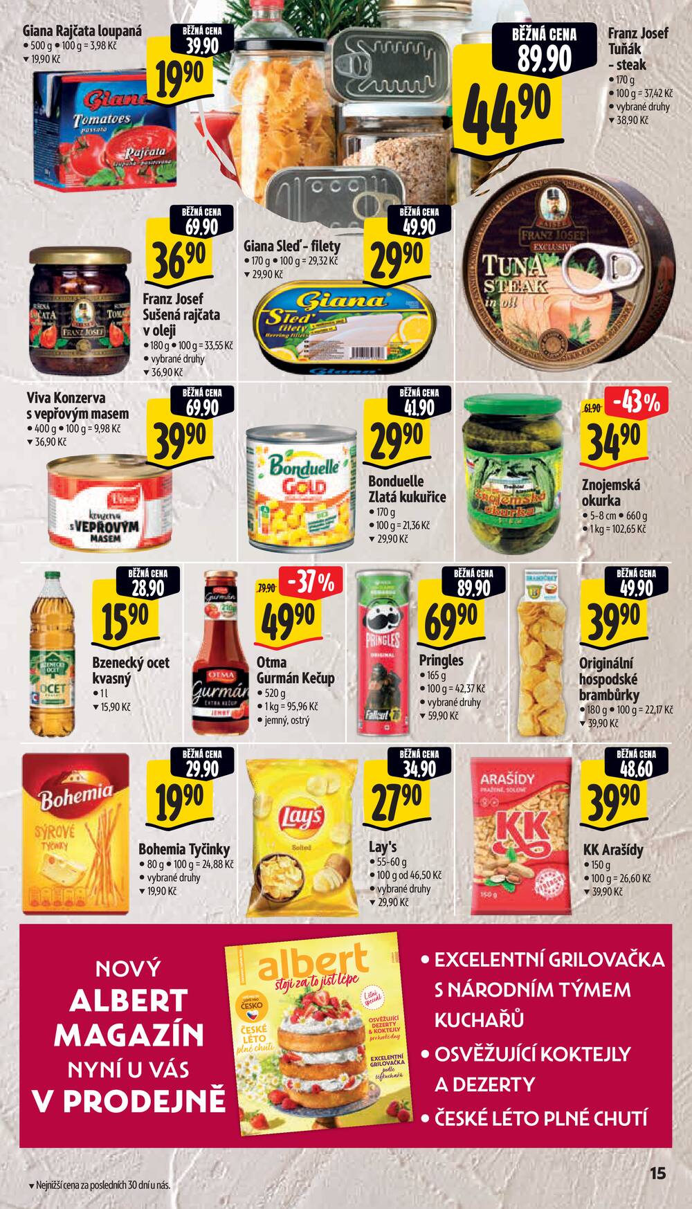Albert Supermarket od 1.7. do 7.7.2026