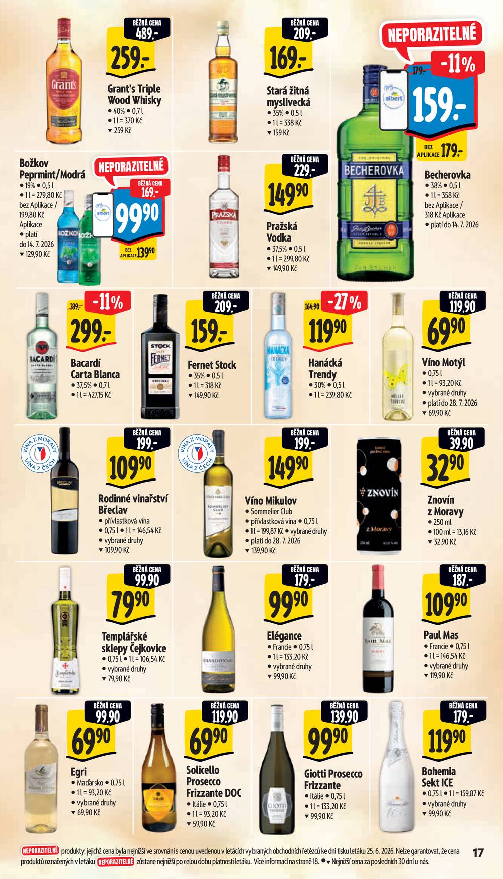 Albert Supermarket Jihomoravský od 1.7. do 7.7.2026