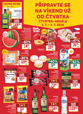 BILLA malý leták od 1.7. do 7.7.2026