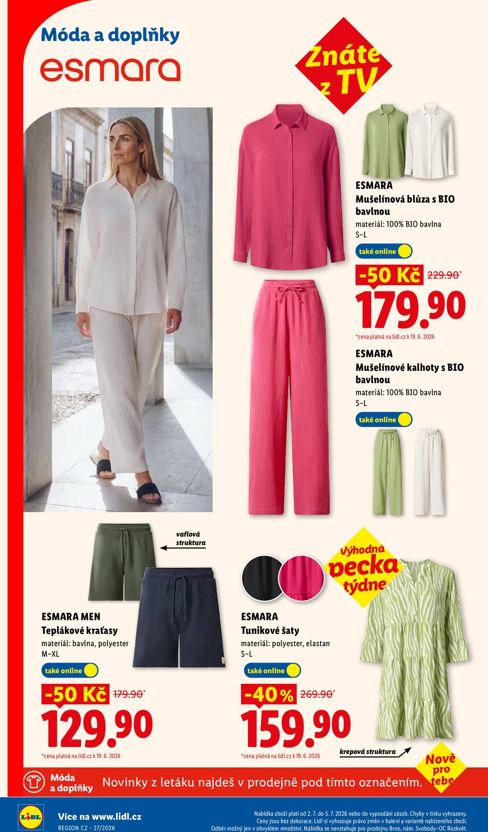 Lidl Čtvrtek od 2.7. do 5.7.2026