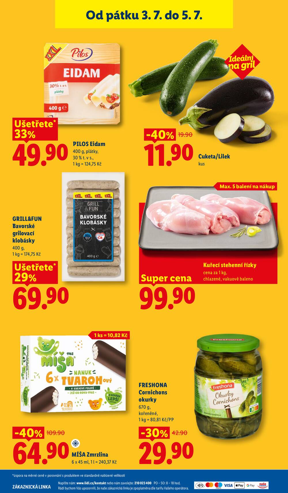Lidl Čtvrtek od 2.7. do 5.7.2026