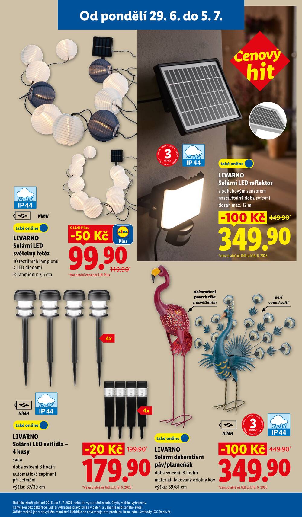 Leták Lidl - Lidl Spotřební zboží 29.6. - 5.7. - strana 17