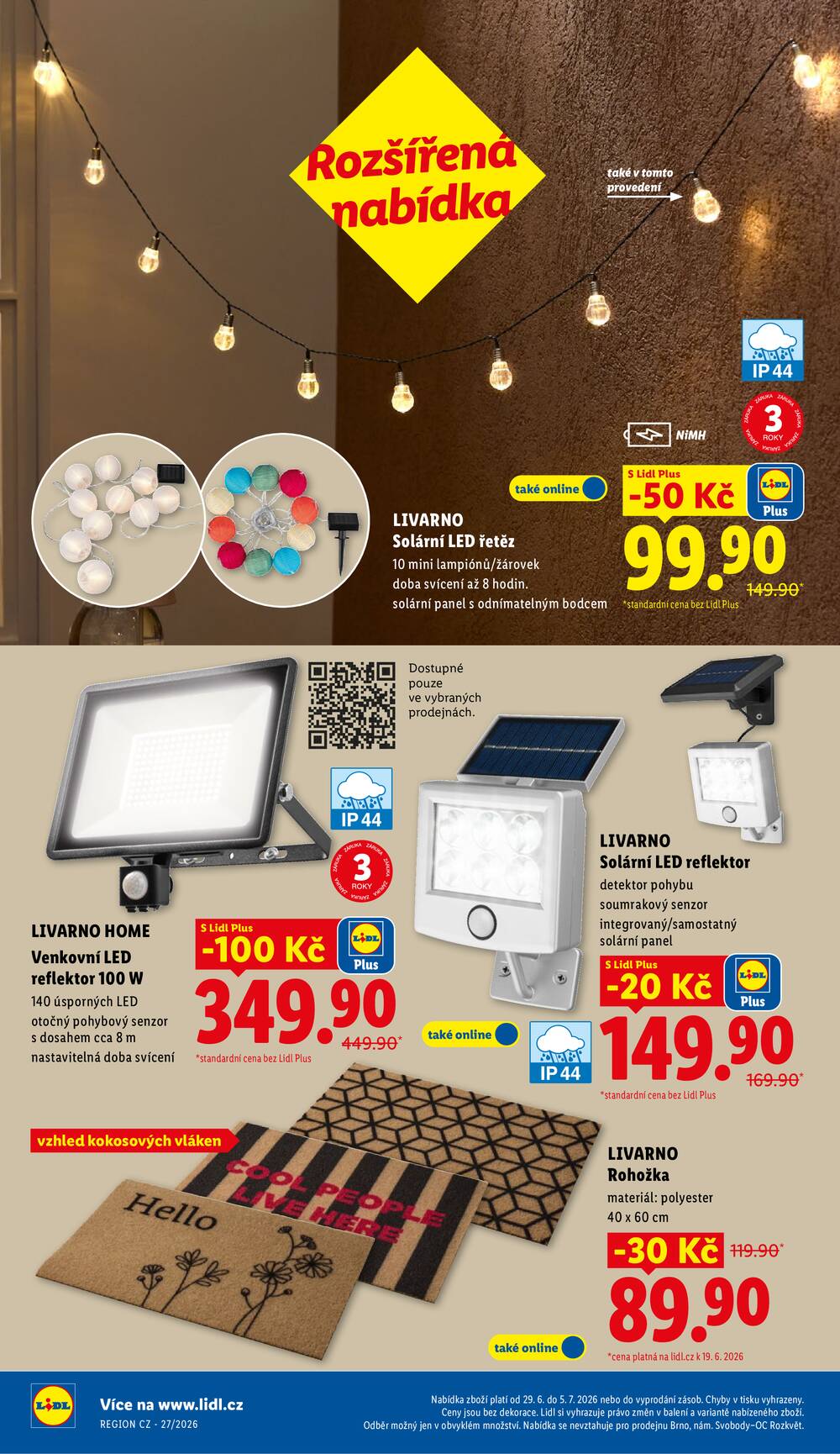 Leták Lidl - Lidl Spotřební zboží 29.6. - 5.7. - strana 18