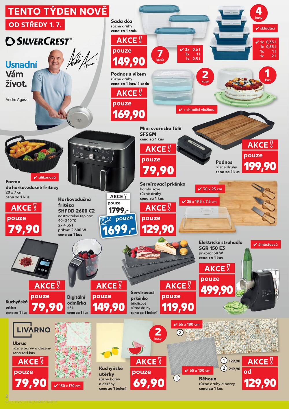 Kaufland - Spotřební zobží -  1.7. - 7.7.2026