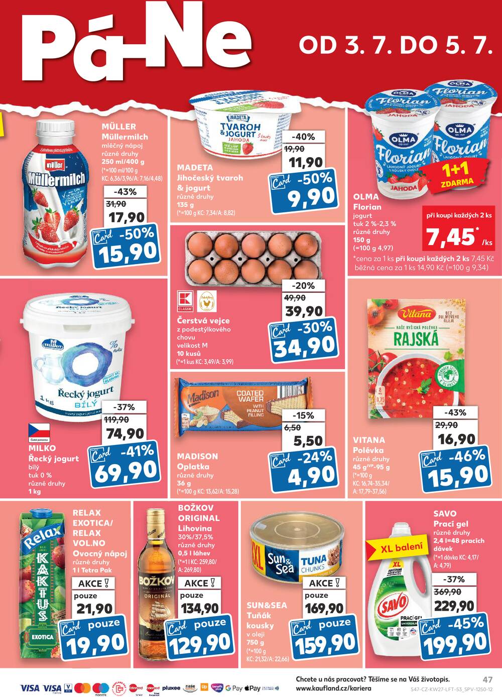 Kaufland 1.7. - 7.7. - Kaufland - Louny
