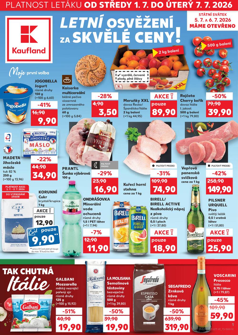 Kaufland 1.7. - 7.7. - Kaufland - Praha 6 (Podbaba)