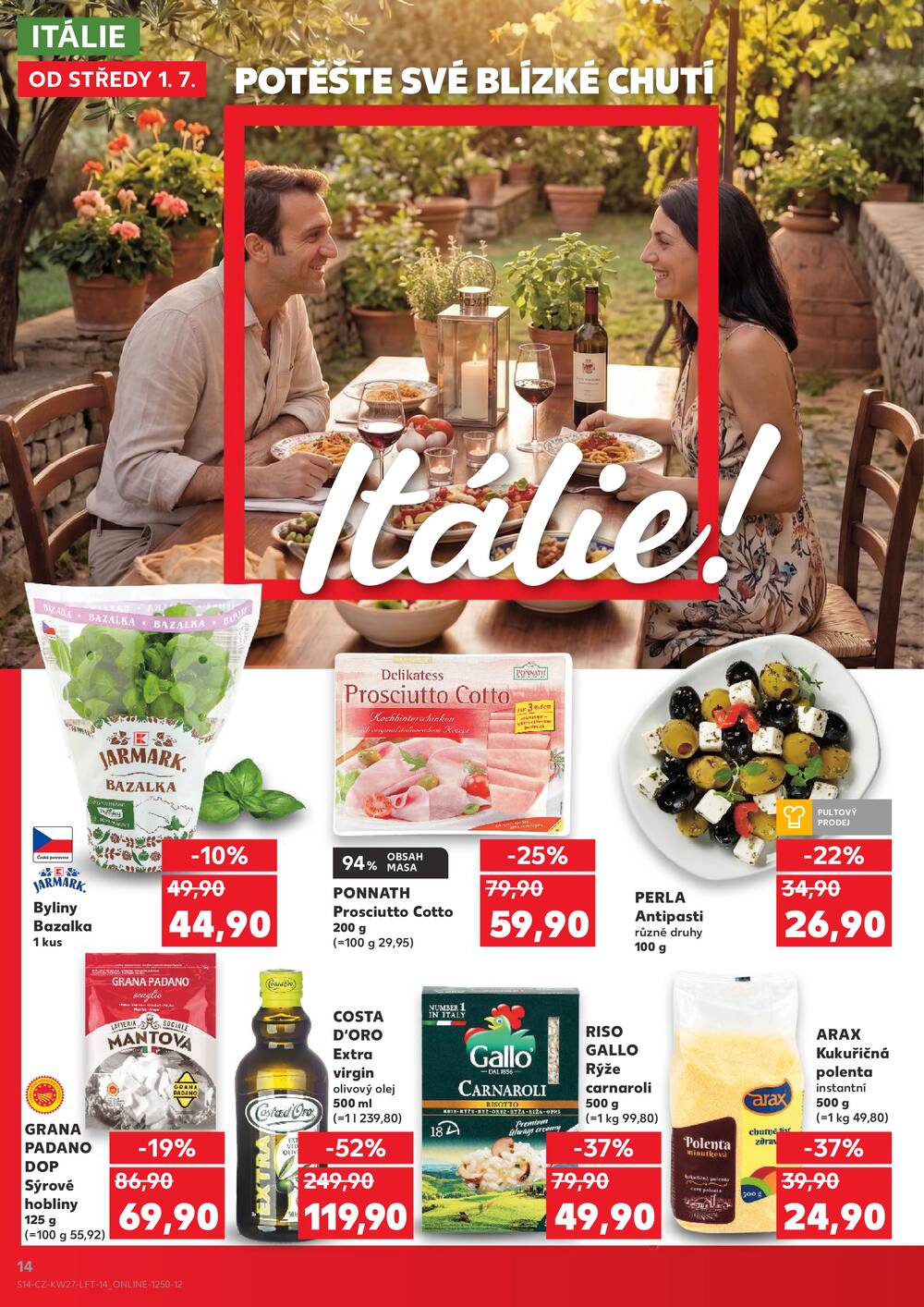 Kaufland 1.7. - 7.7. - Kaufland - Praha 6 (Podbaba)