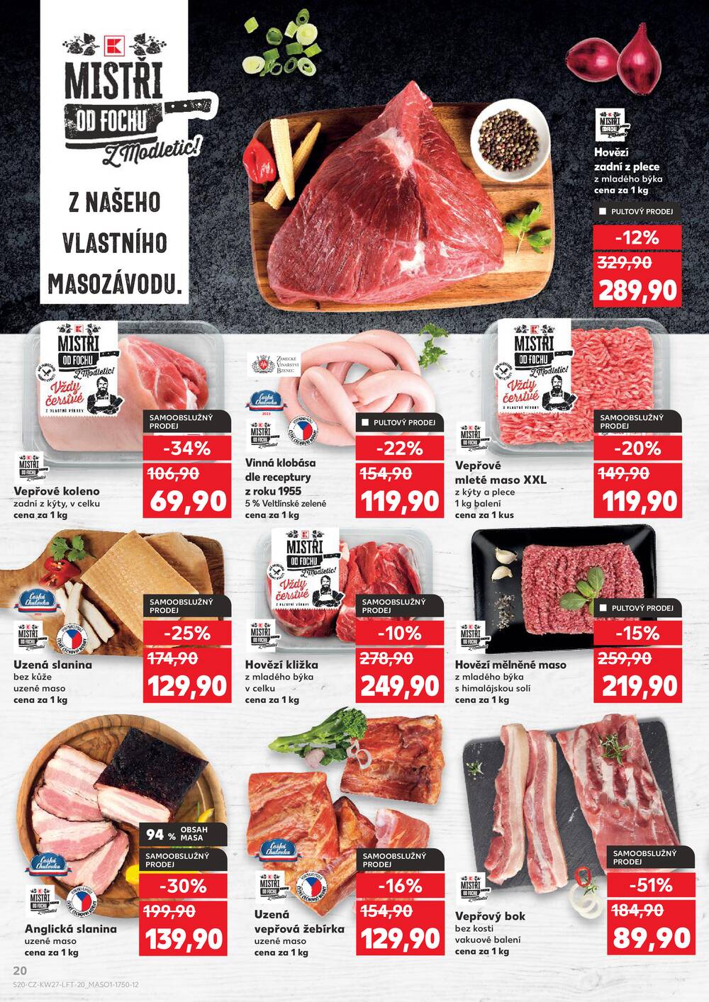 Leták Kaufland - Kaufland 1.7. - 7.7. - Kaufland - Beroun - strana 20 Leták Kaufland - Kaufland 1.7. - 7.7. - Kaufland - Beroun - strana 20
