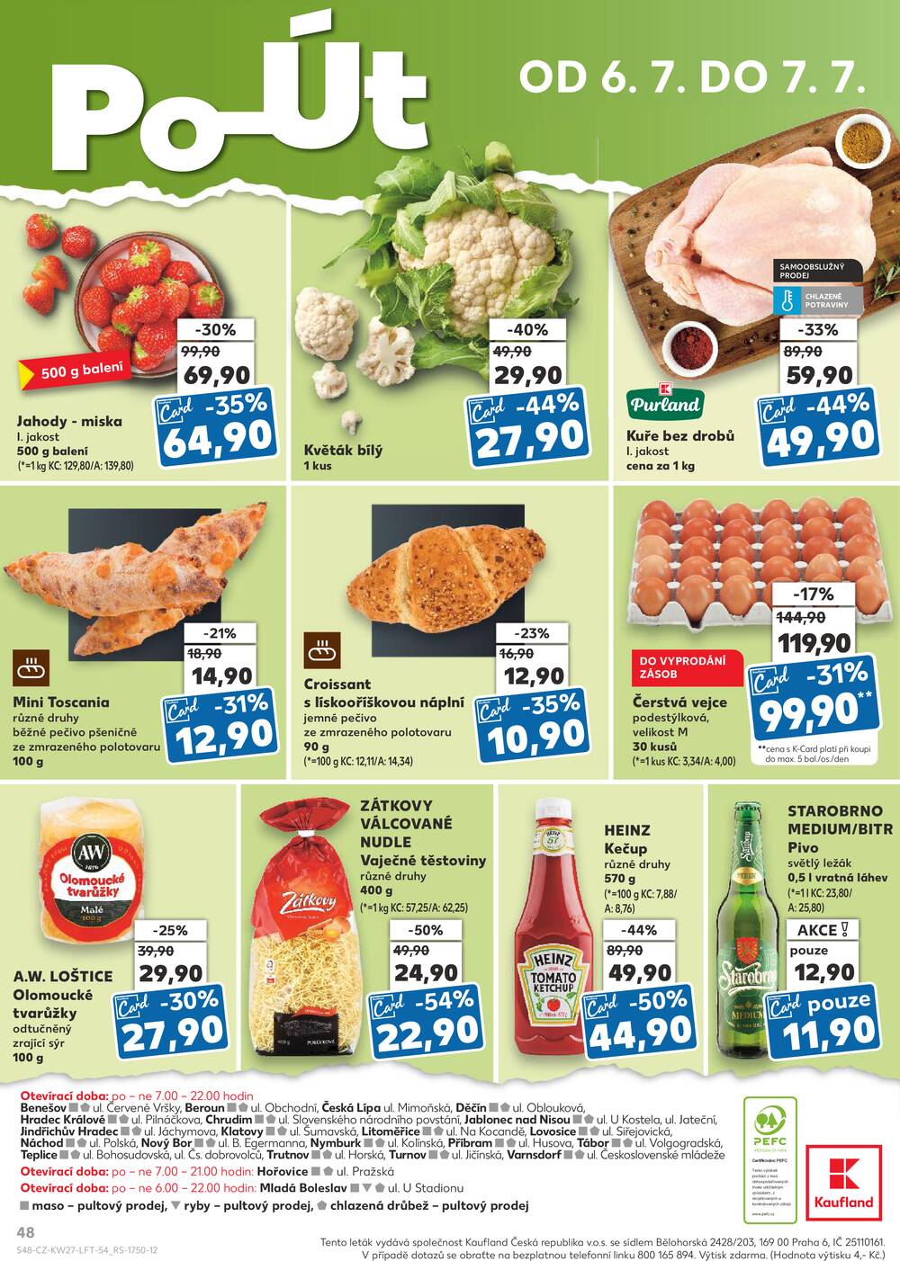 Kaufland 1.7. - 7.7. - Kaufland - Teplice (Čs. Dobrovolců)