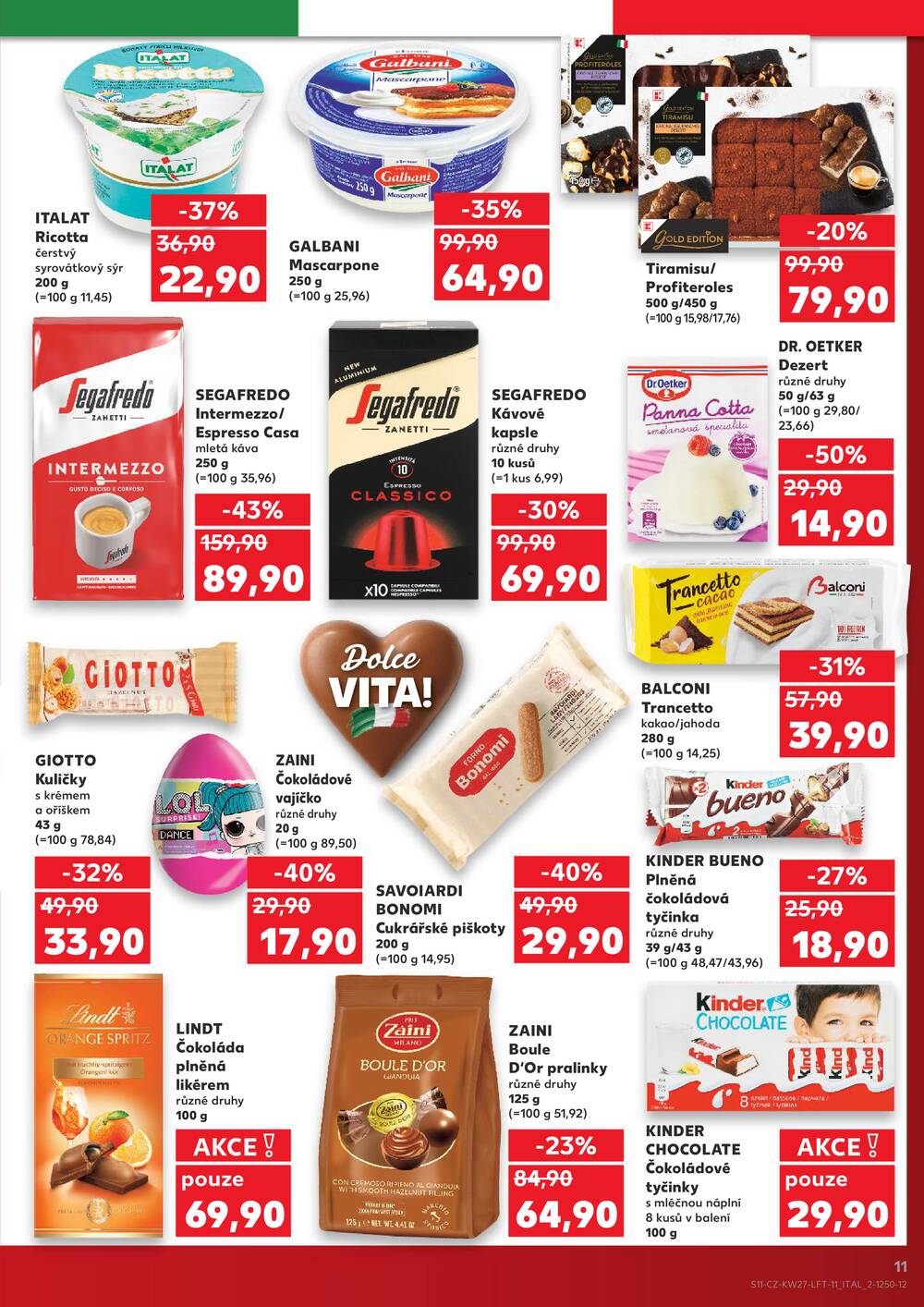 Leták Kaufland - Kaufland 1.7. - 7.7. - Kaufland - Vyškov - strana 11 Leták Kaufland - Kaufland 1.7. - 7.7. - Kaufland - Vyškov - strana 11