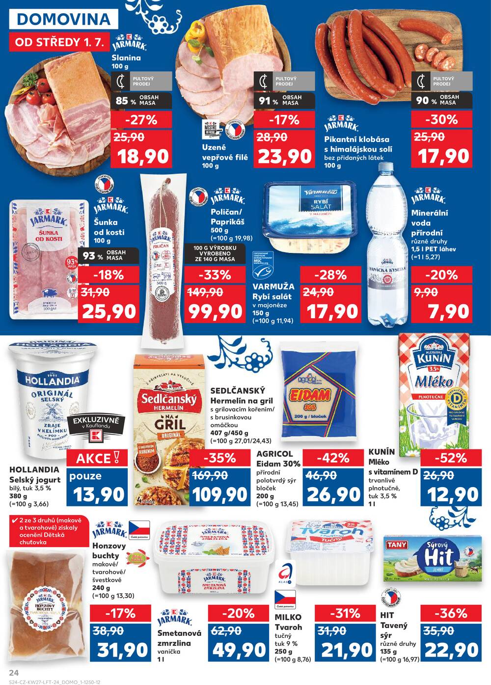 Kaufland 1.7. - 7.7. - Kaufland - Most