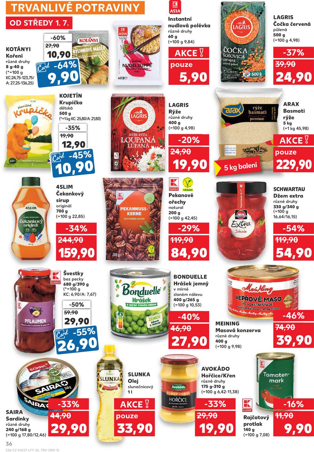 Kaufland 1.7. - 7.7. - Kaufland - Kolín