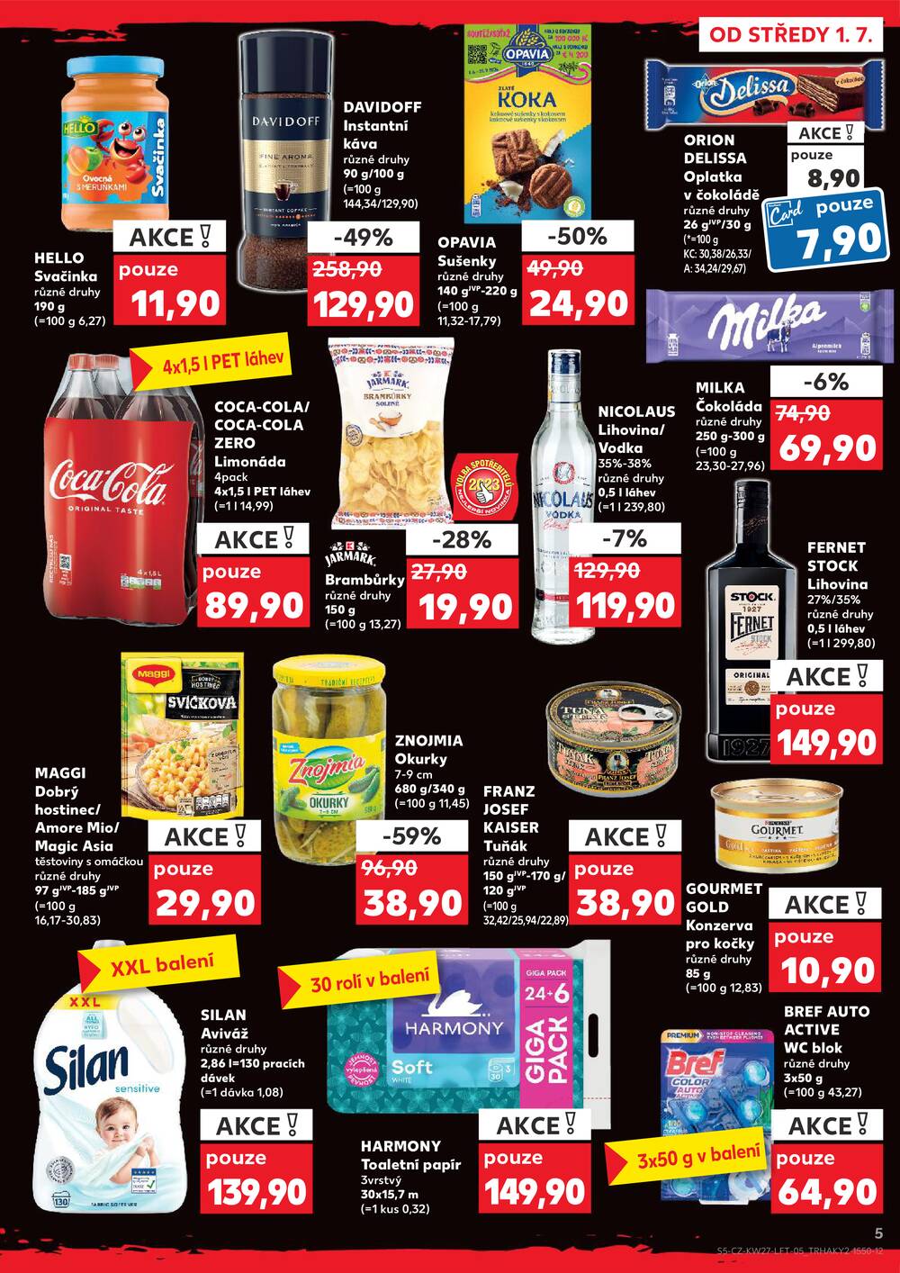 Kaufland 1.7. - 7.7. - Kaufland - Jihlava