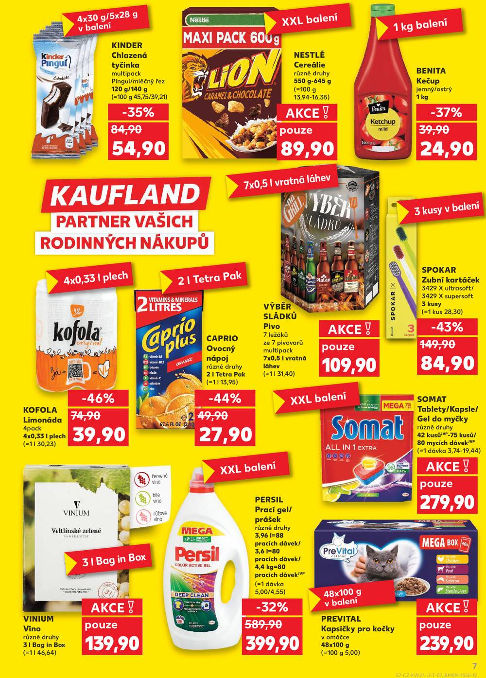 Kaufland 1.7. - 7.7. - Kaufland - Zlín - Vršava