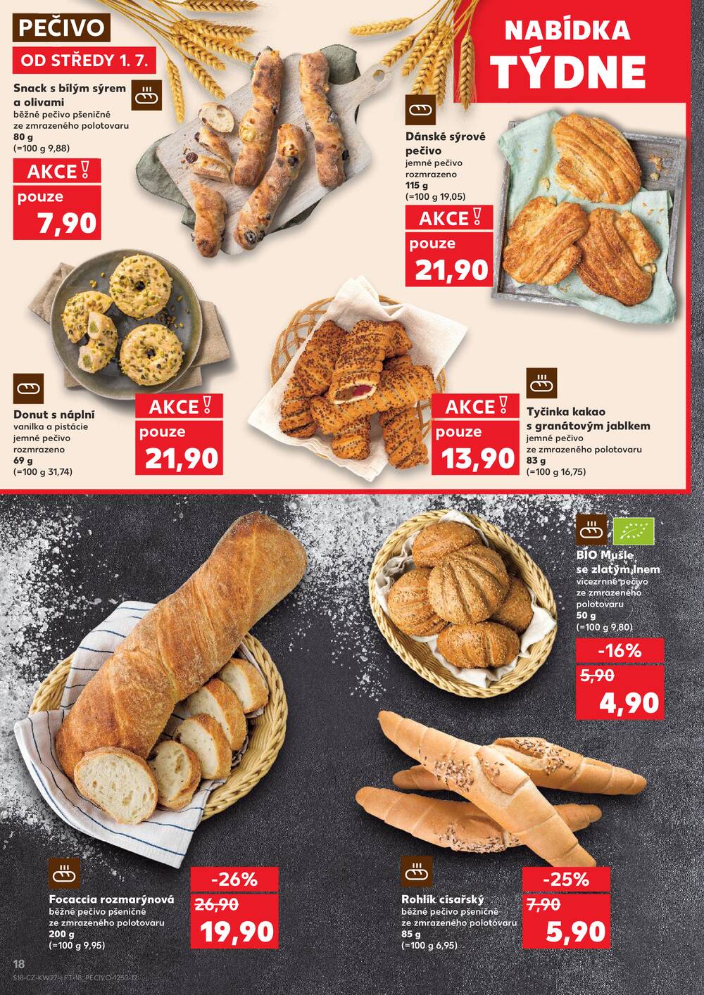 Leták Kaufland - Kaufland 1.7. - 7.7. - Kaufland - Chomutov - centrum - strana 18 Leták Kaufland - Kaufland 1.7. - 7.7. - Kaufland - Chomutov - centrum - strana 18