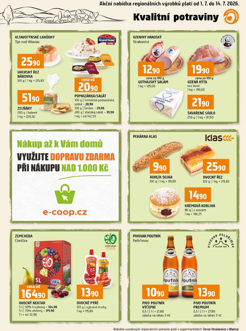 Terno Strakonice a Blatná do 7.7.
