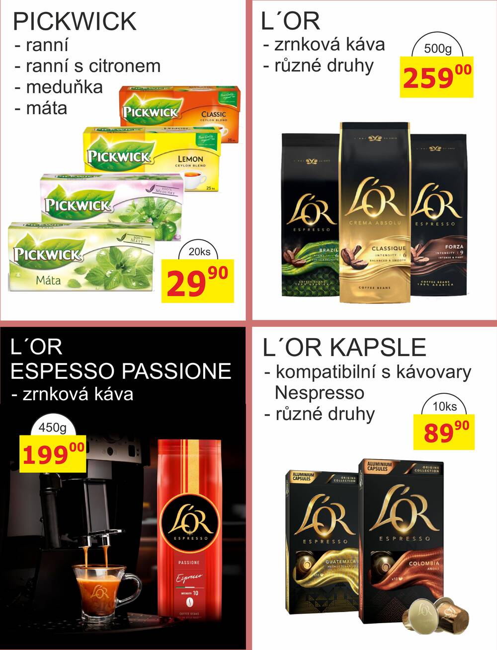 BENE Nápoje od 1.7. do 31.7.2026