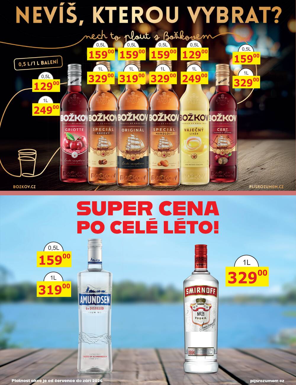 BENE Nápoje od 1.7. do 31.7.2026