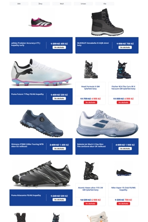 leták Intersport