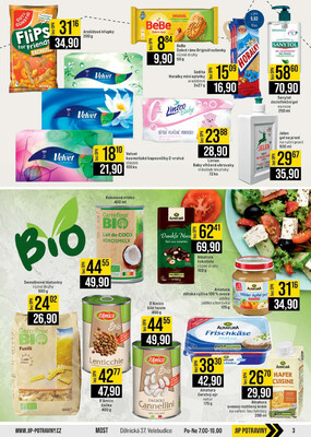 JIP Cash & Carry Brno, Praha, Ostrava, Jilemnice, Pardubice, Ostrava, Karlovy Vary, Olomouc a Zlín od 1.7. do 7.7.2026