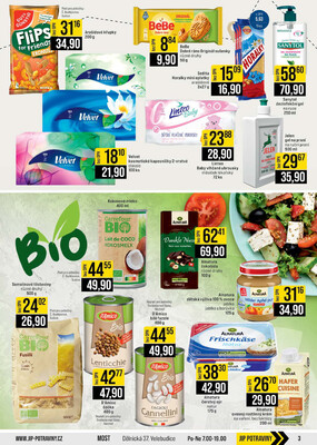 JIP Cash & Carry České Budějovice, Most, Náchod, Polička, Sušice a Svoboda nad Úpou od 1.7. do 7.7.2026